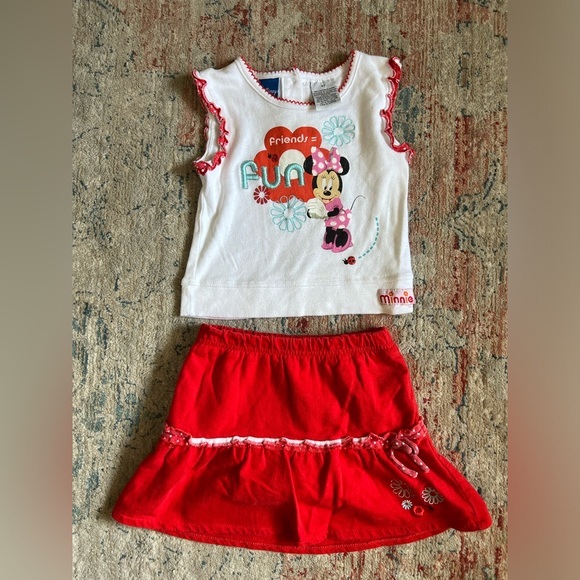 2PC MINNIE SKORT SET main image 1